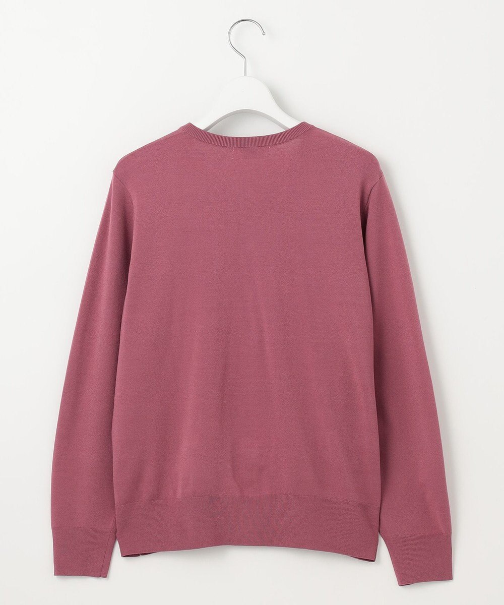 J.PRESS LADIES L 【洗える】レーヨンエリートストレッチ クルーネック カーディガン 