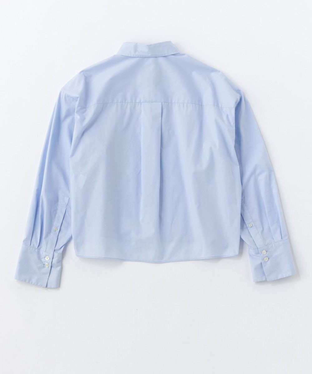 UNFILO 【抗菌防臭】イージーケア クロップド シャツ 