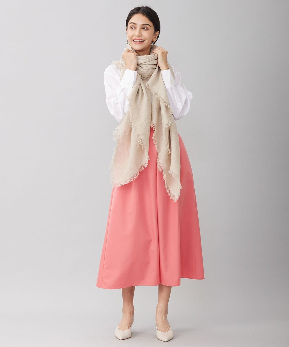 自由区 【洗える】タフタタック スカート 