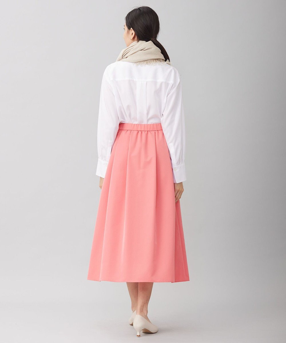 自由区 【洗える】タフタタック スカート 