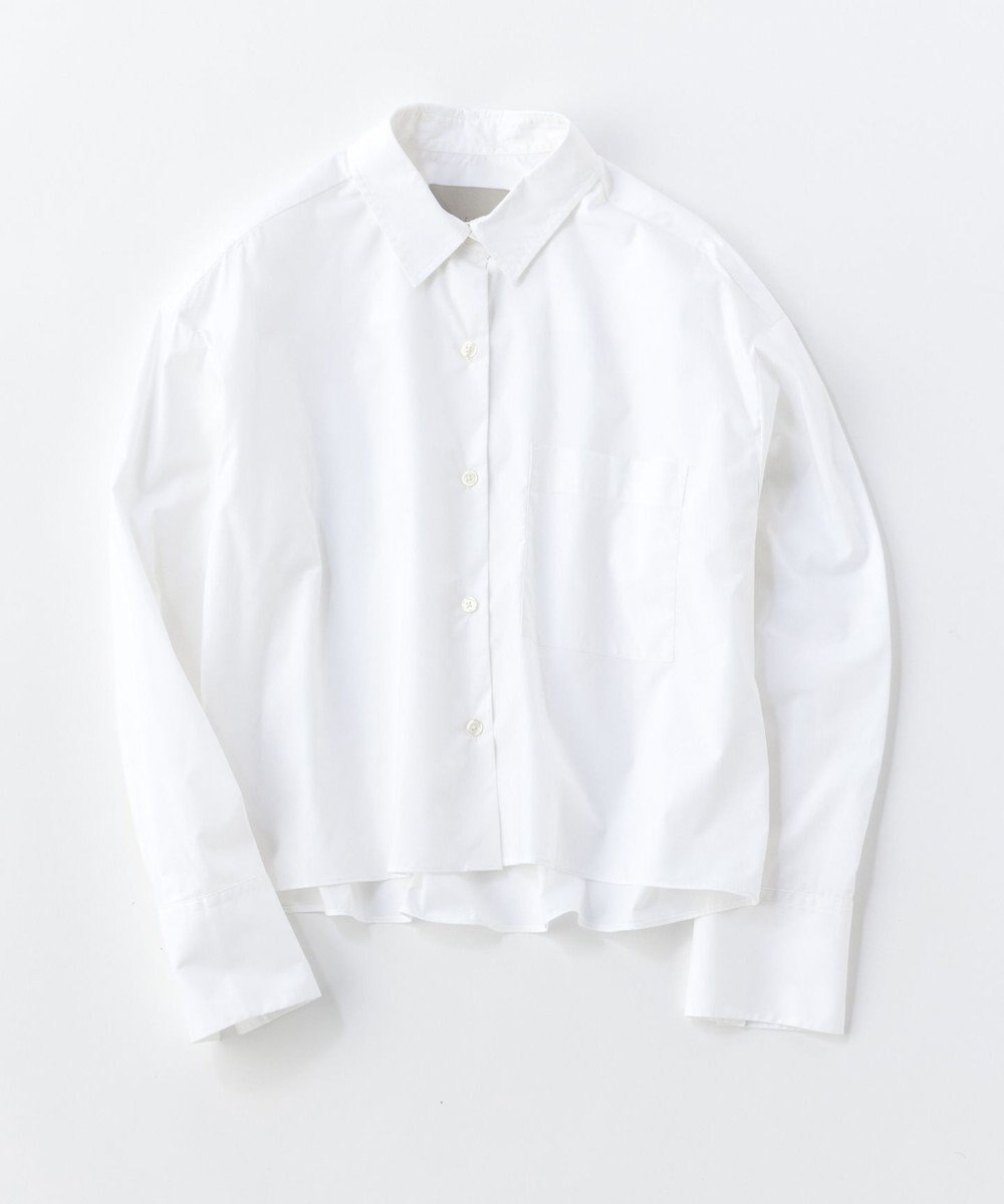 UNFILO 【抗菌防臭】イージーケア クロップド シャツ 