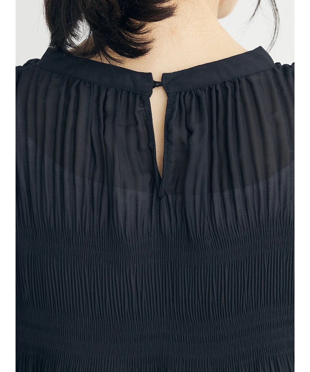 Green Parks マジョリカプリーツブラウス 