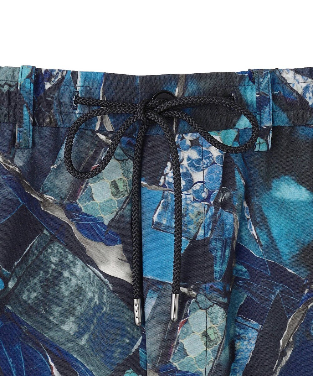 JOSEPH HOMME テクノボイルストレッチ ドロスト付きワイドストレートパンツ / HARRY CONVERTIBLE 