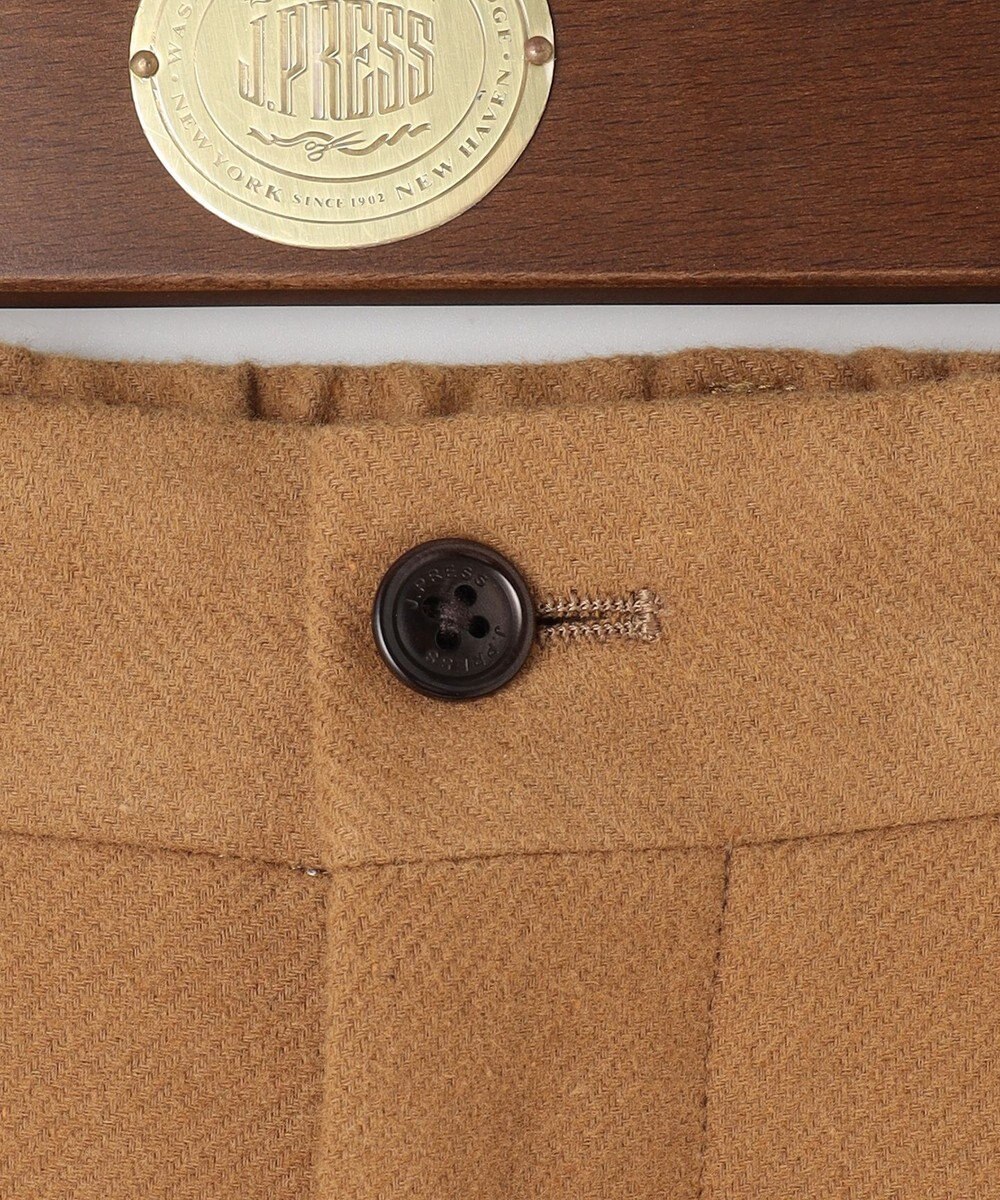 J.PRESS MEN カシミヤタッチワイド イージーパンツ 