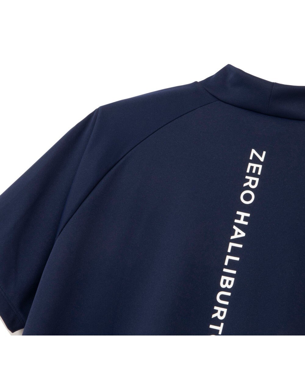 ZERO HALLIBURTON 【防透け】 モックネック Tシャツ ZHG-A4S4 82814 ゴルフウェア 