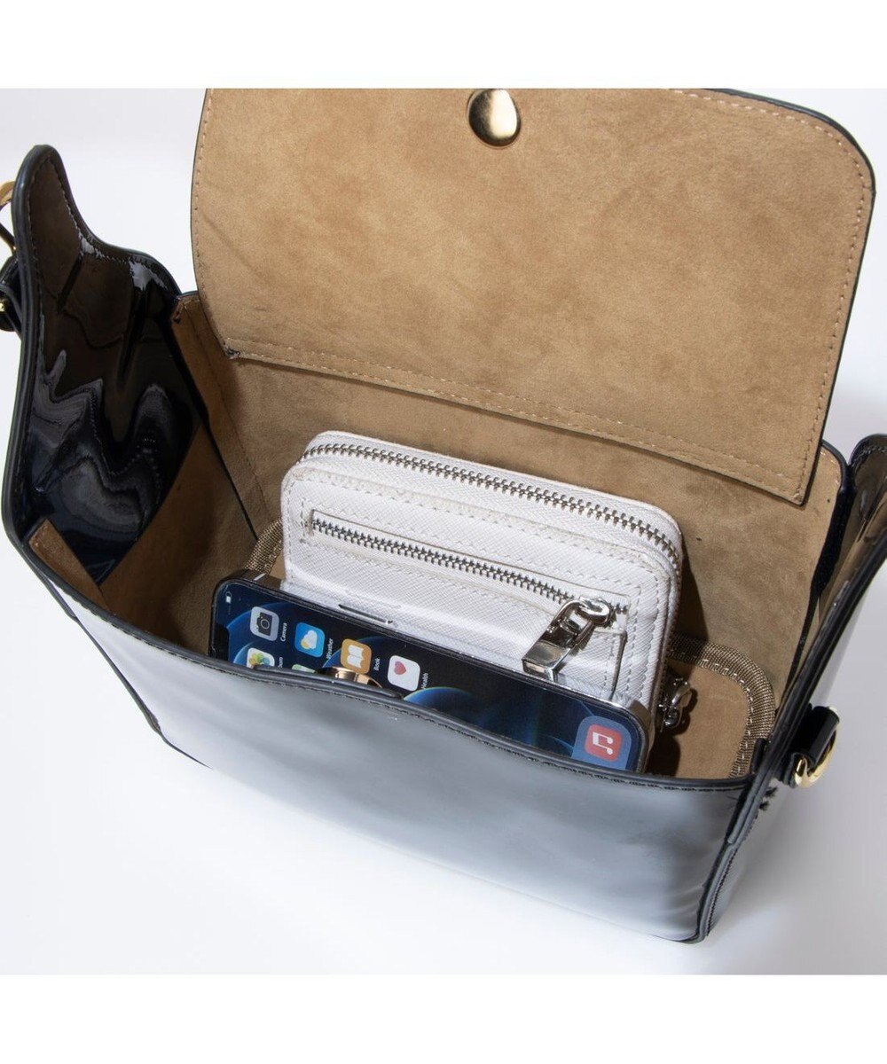 UNBILLION カシュカシュ cachecache / かっちりスクエア2wayバッグ 