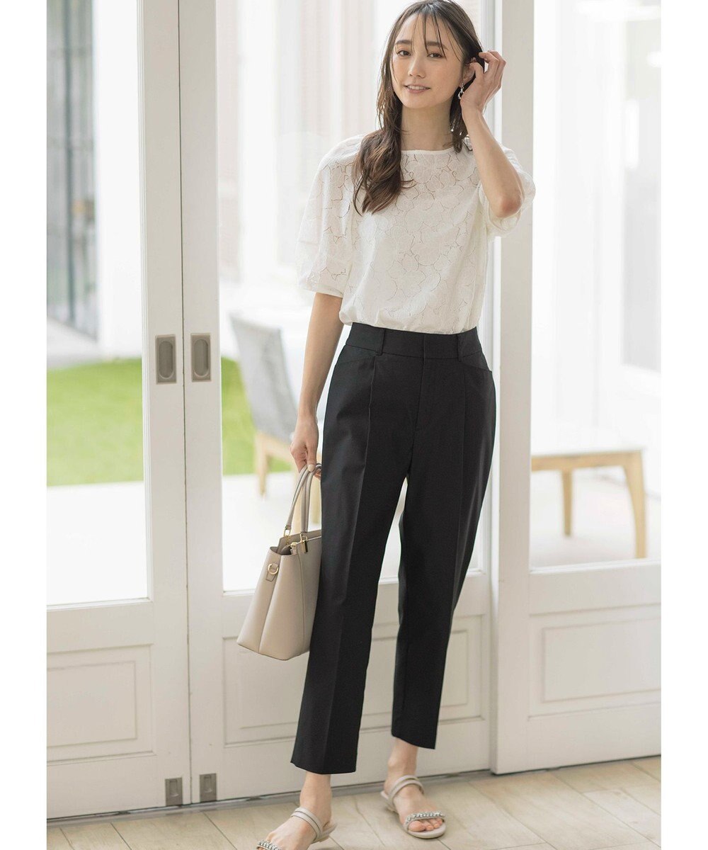 ANY SIS S 【洗える】ラグランレースＴ ブラウス 