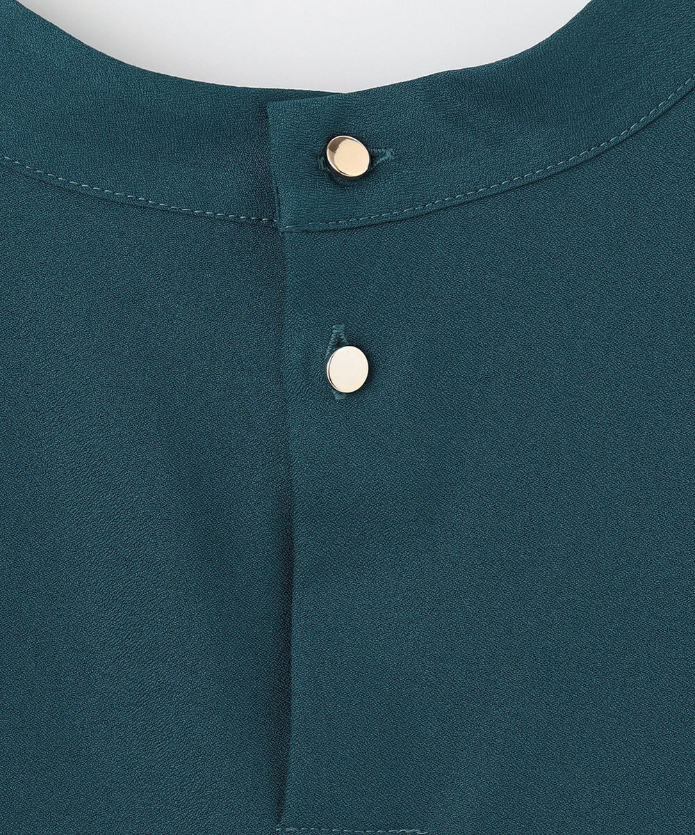 ANY タックボリュームブラウス 