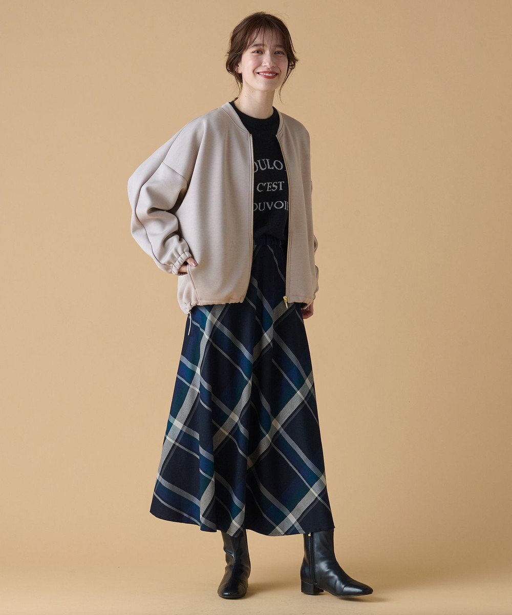 ANY 【洗濯機可】ダンボールジップブルゾン 