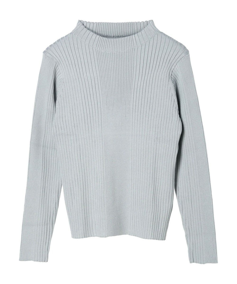 earth music&ecology 切り替えリブニットプルオーバー 