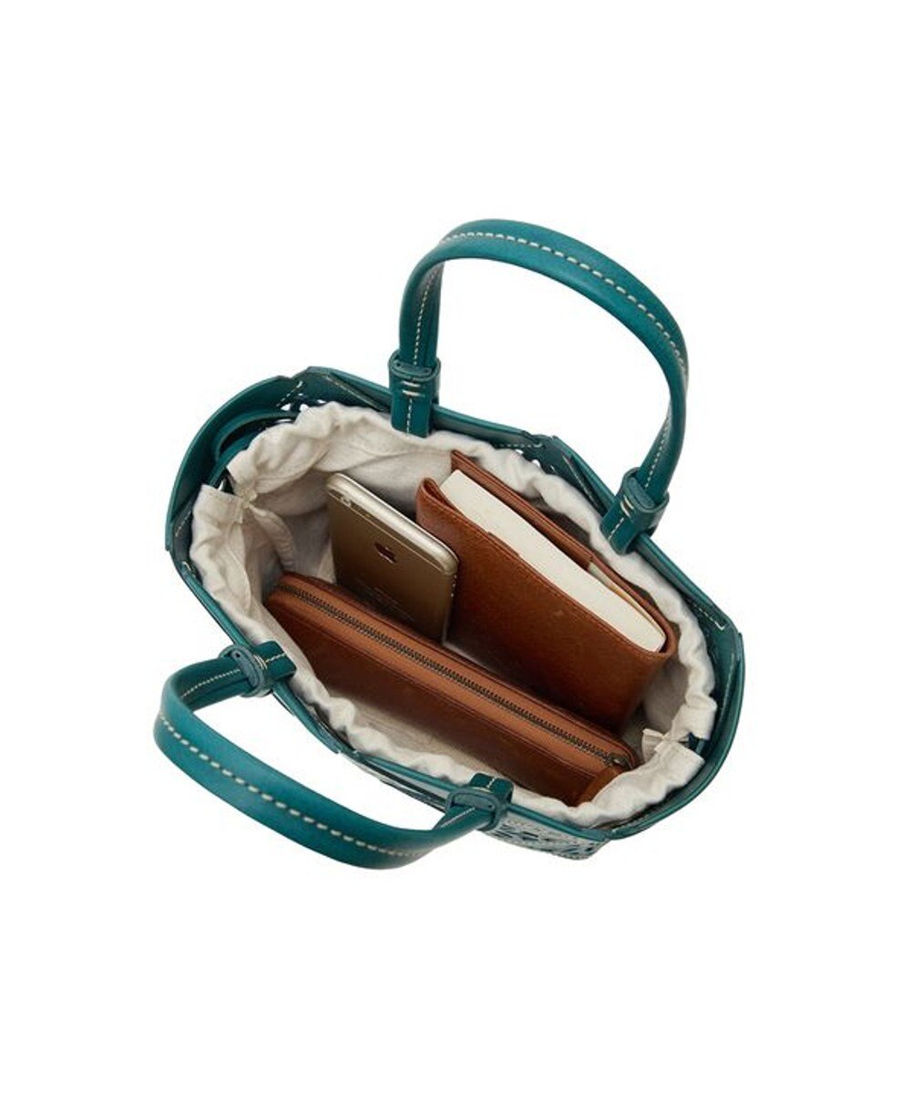 genten サスカットバスケット手提げバッグ＜S＞ 