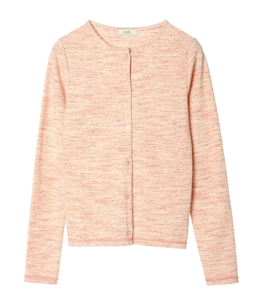 earth music&ecology メランジリブカーディガン 