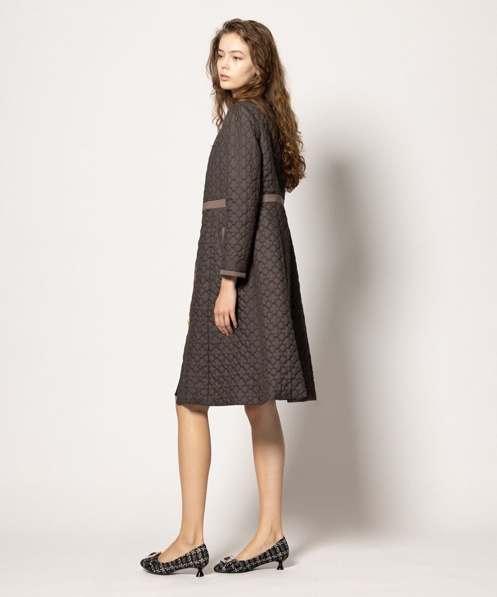 TOCCA 【消臭・洗える】CLOVER CARPET キルト中綿ロングコート 