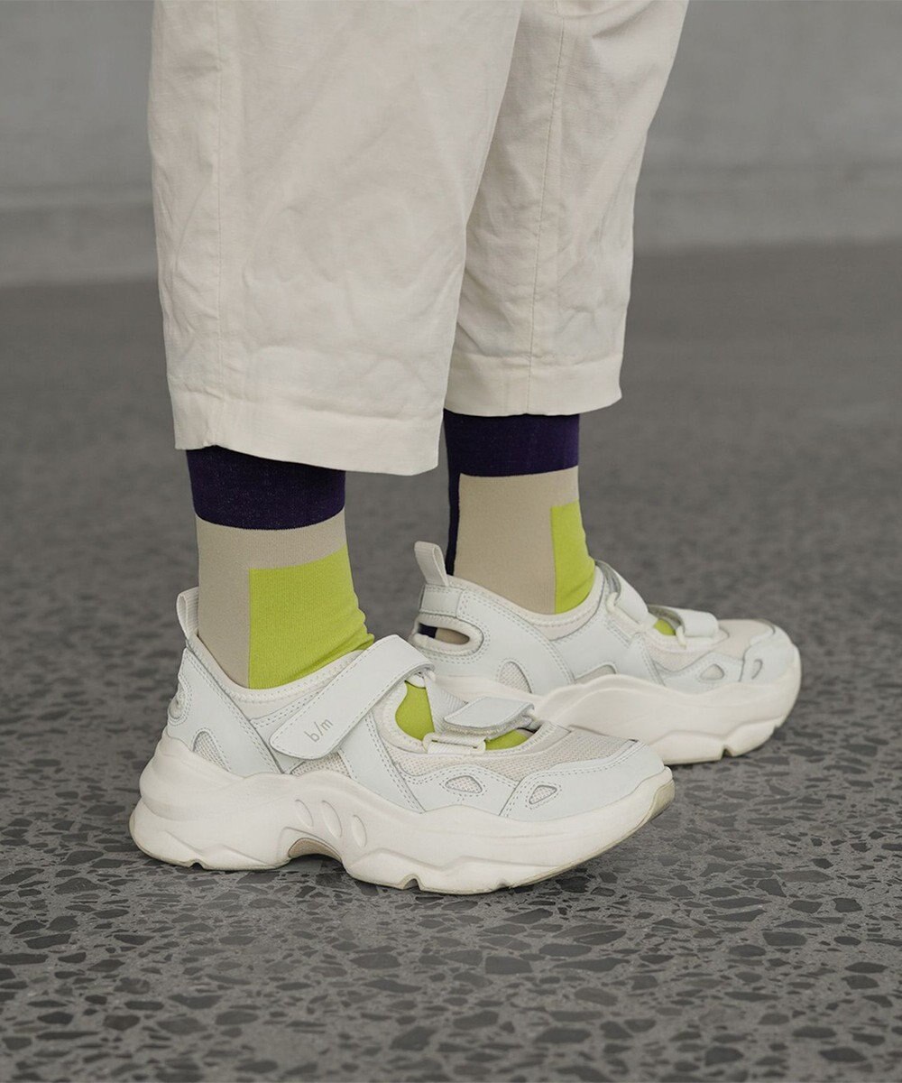 nitorito 【UNISEX】米沢オリジナル柄 block 靴下 