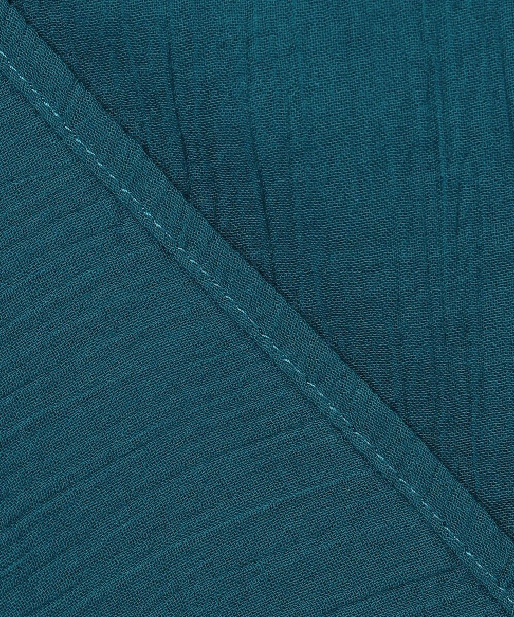 23区 【SLOW/一部店舗限定】コットンクレープ ブラウス 