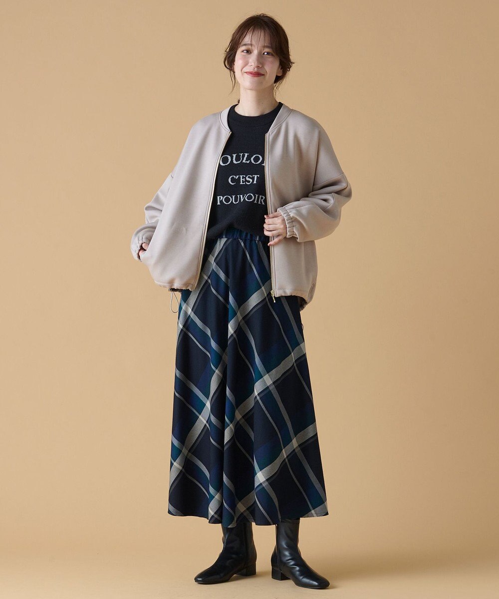 ANY 【洗濯機可】ダンボールジップブルゾン 