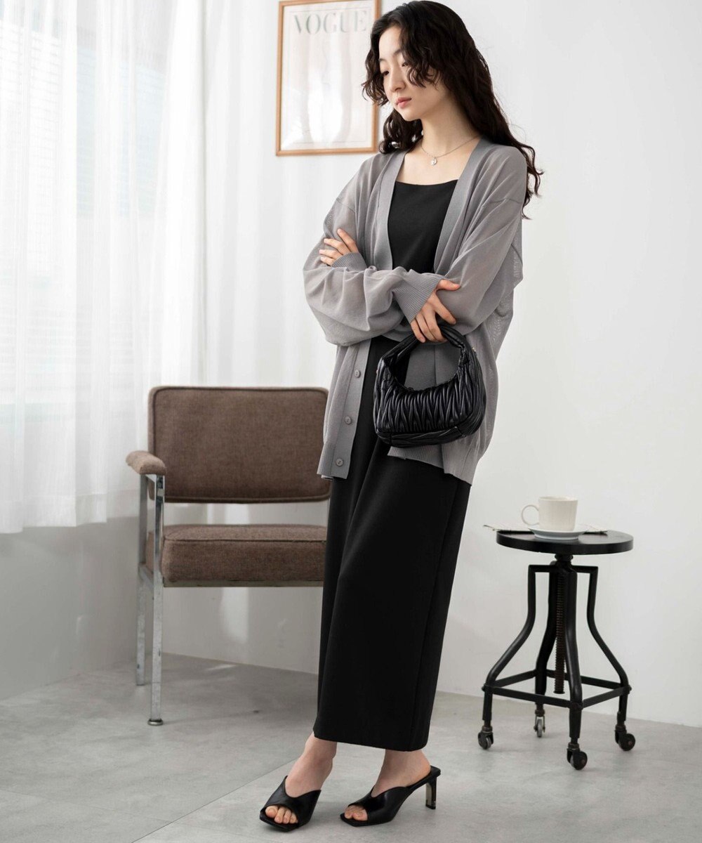 WEGO 【ユニセックス着用ITEM/紫外線対策/冷房対策】シアーカーディガン 