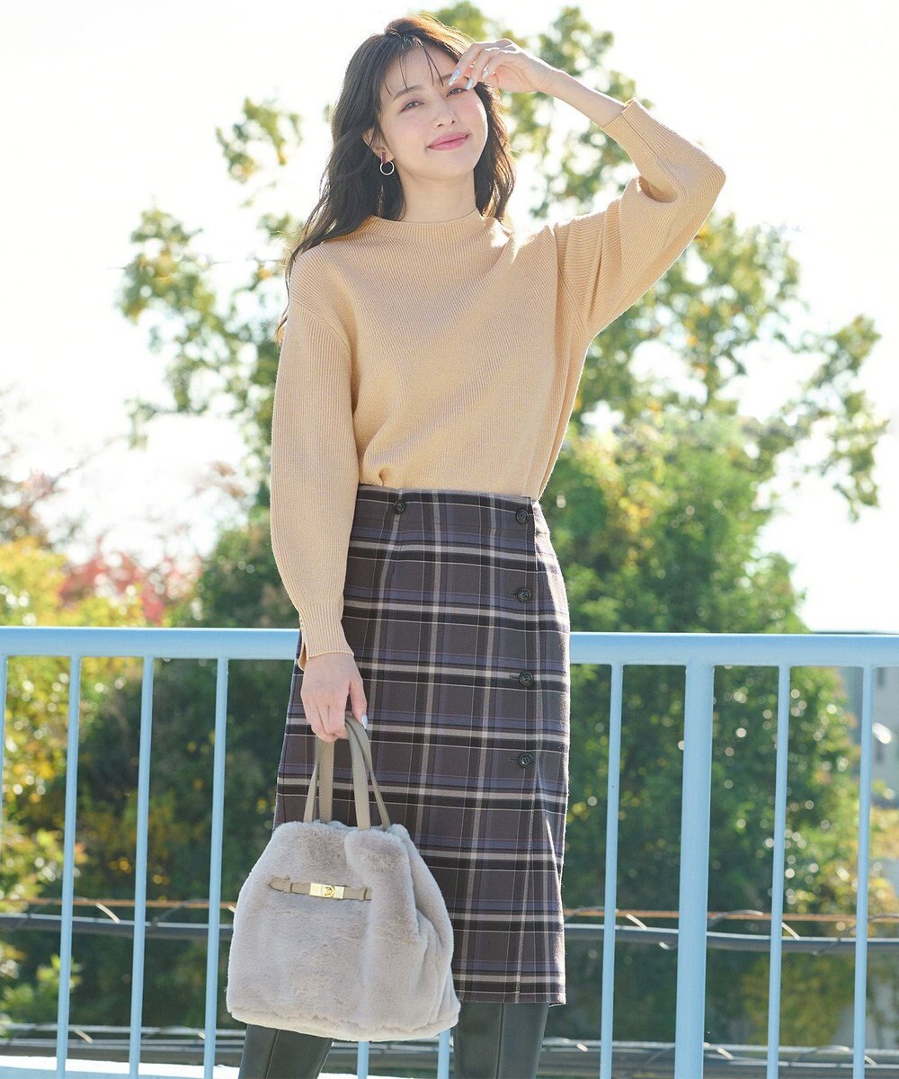 ANY SIS 【洗える】彩色兼美 ニット 