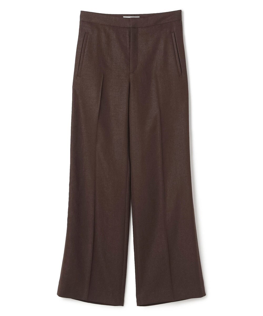 BEIGE， CAROLE / リネンライクフルレングスワイドパンツ 