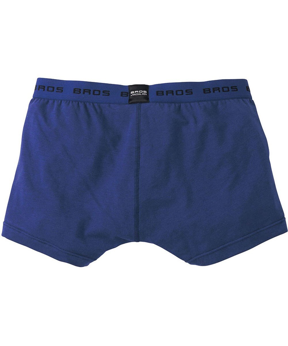 WACOAL MEN ボクサーパンツ【3枚セット】オーガニック綿混(本体) フロント快適設計 肌あたり軽減設計 前閉じ 下着 GT3333 /ブロス バイ ワコールメン 