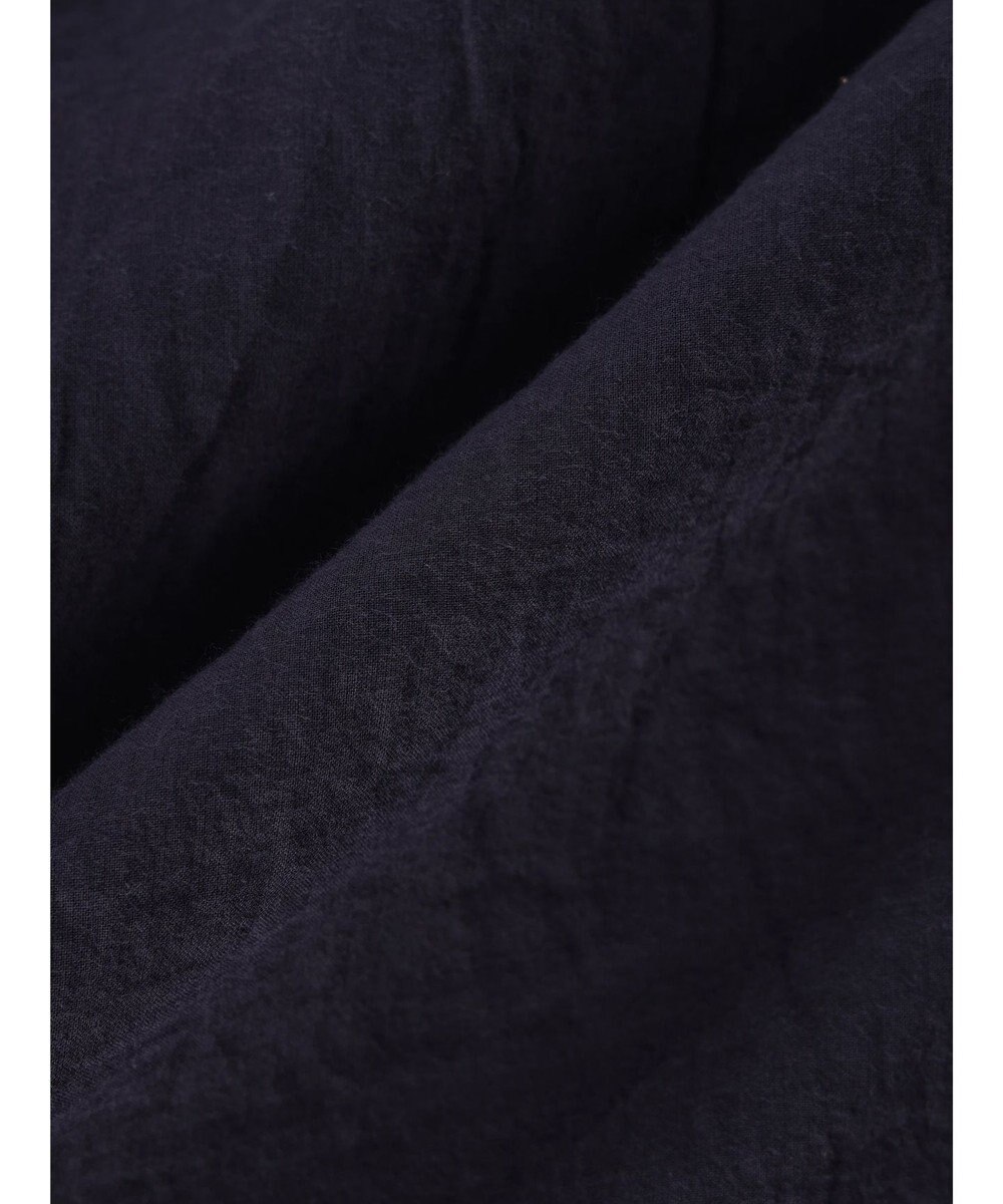 CRAFT STANDARD BOUTIQUE シアーボイルピグメント染めバンドカラーシャツ 