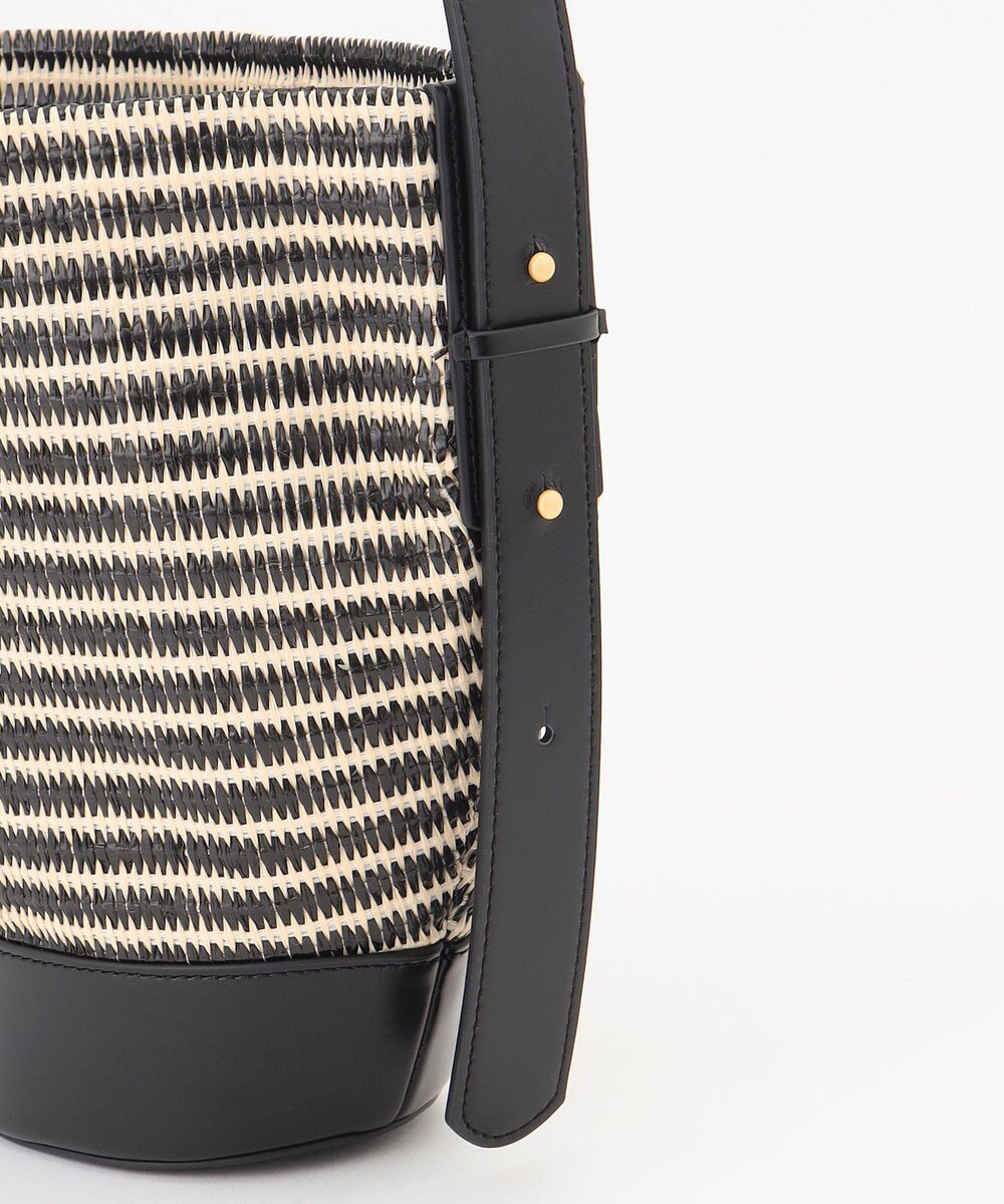 自由区 【カタログ掲載】ラタンライクバケツ バッグ 