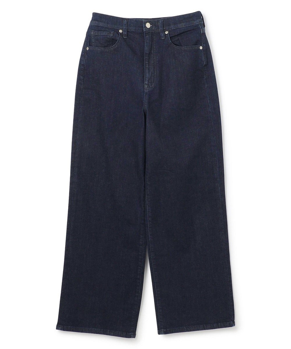 UNFILO 【UNFILO DENIM】撥水ストレッチ ワイドストレートデニム 