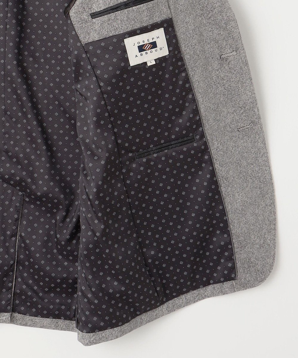 JOSEPH ABBOUD 【軽量】ブロックベロア ストレッチ ジャケット 