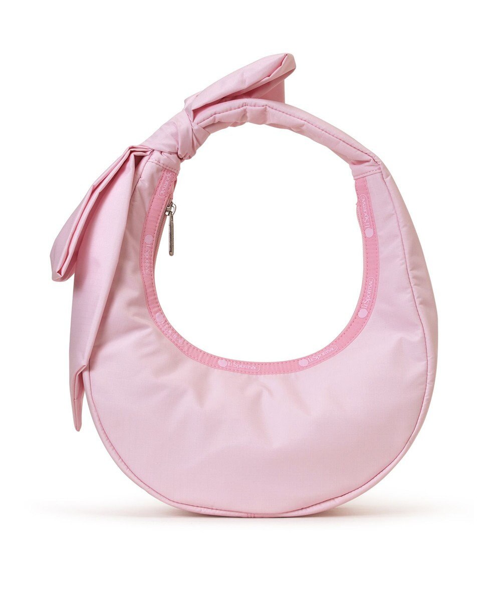 LeSportsac BOW CRESCENT SHOULDER/ピンクボウズ 