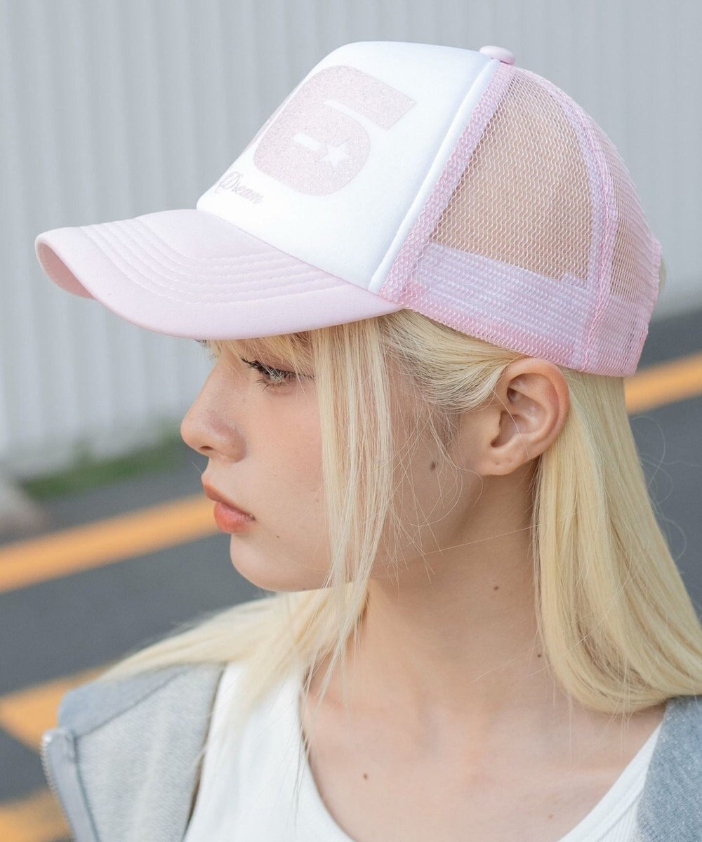 WEGO ナンバリングロゴメッシュキャップ 