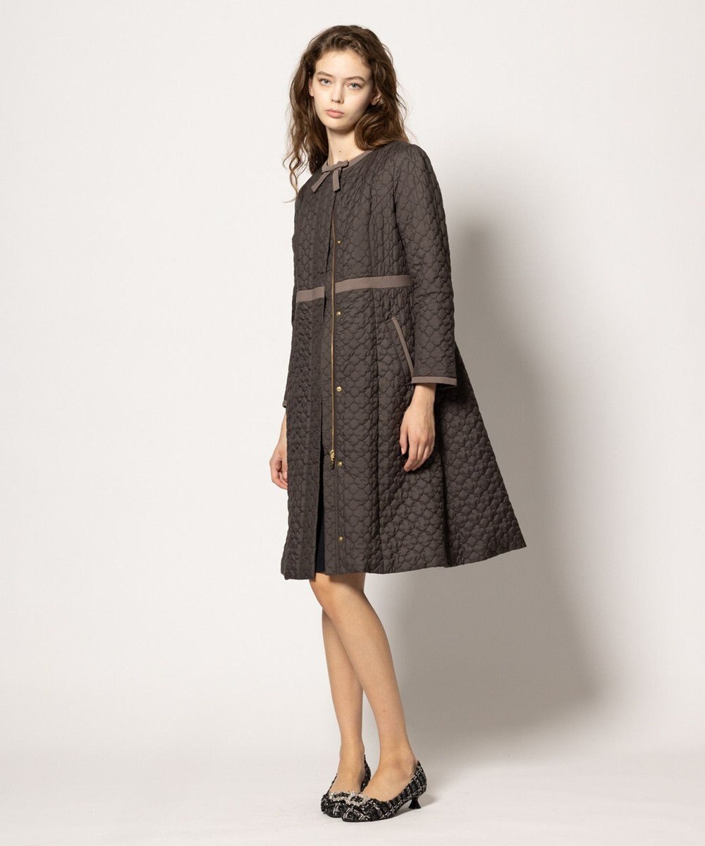 TOCCA 【消臭・洗える】CLOVER CARPET キルト中綿ロングコート 