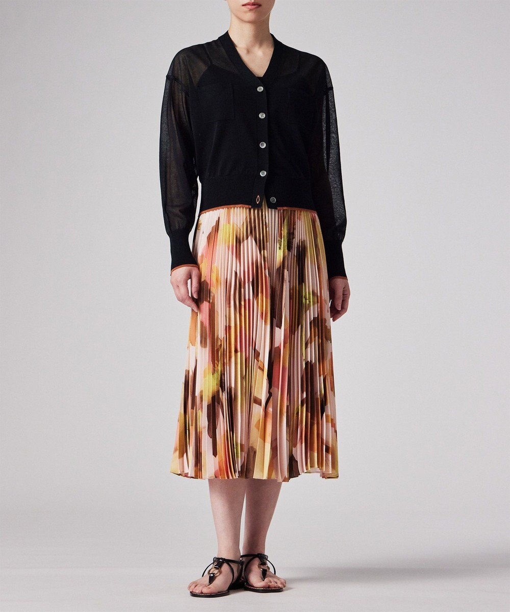 Paul Smith Floral Paint プリーツスカート 
