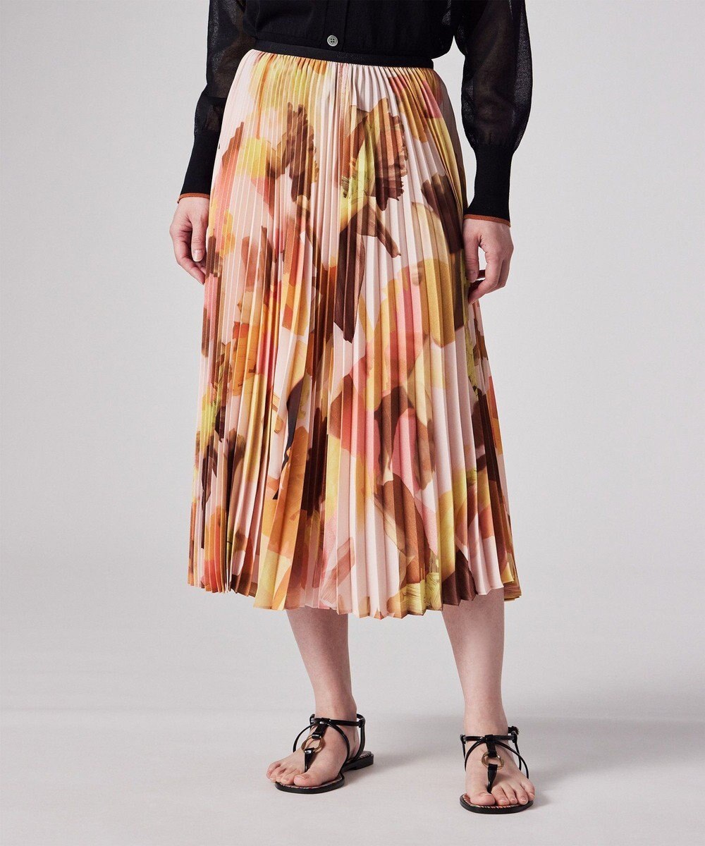 Paul Smith Floral Paint プリーツスカート 
