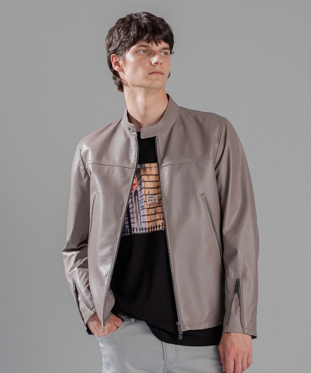 JOSEPH HOMME ライトラムナッパ レザー   シングルライダース 