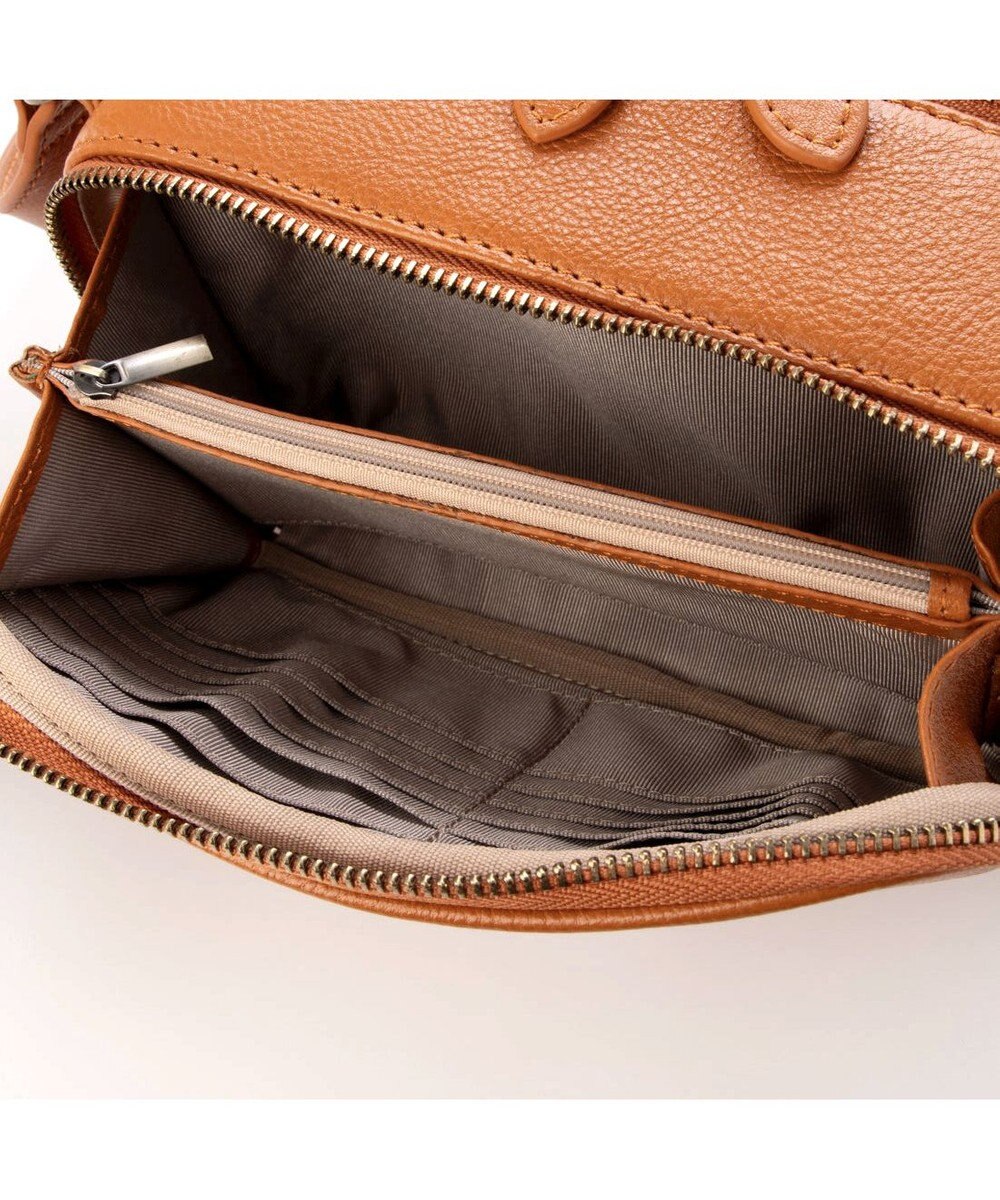 UNBILLION アトランタ ATLANTA / 牛革BOX型ウォレットショルダー 