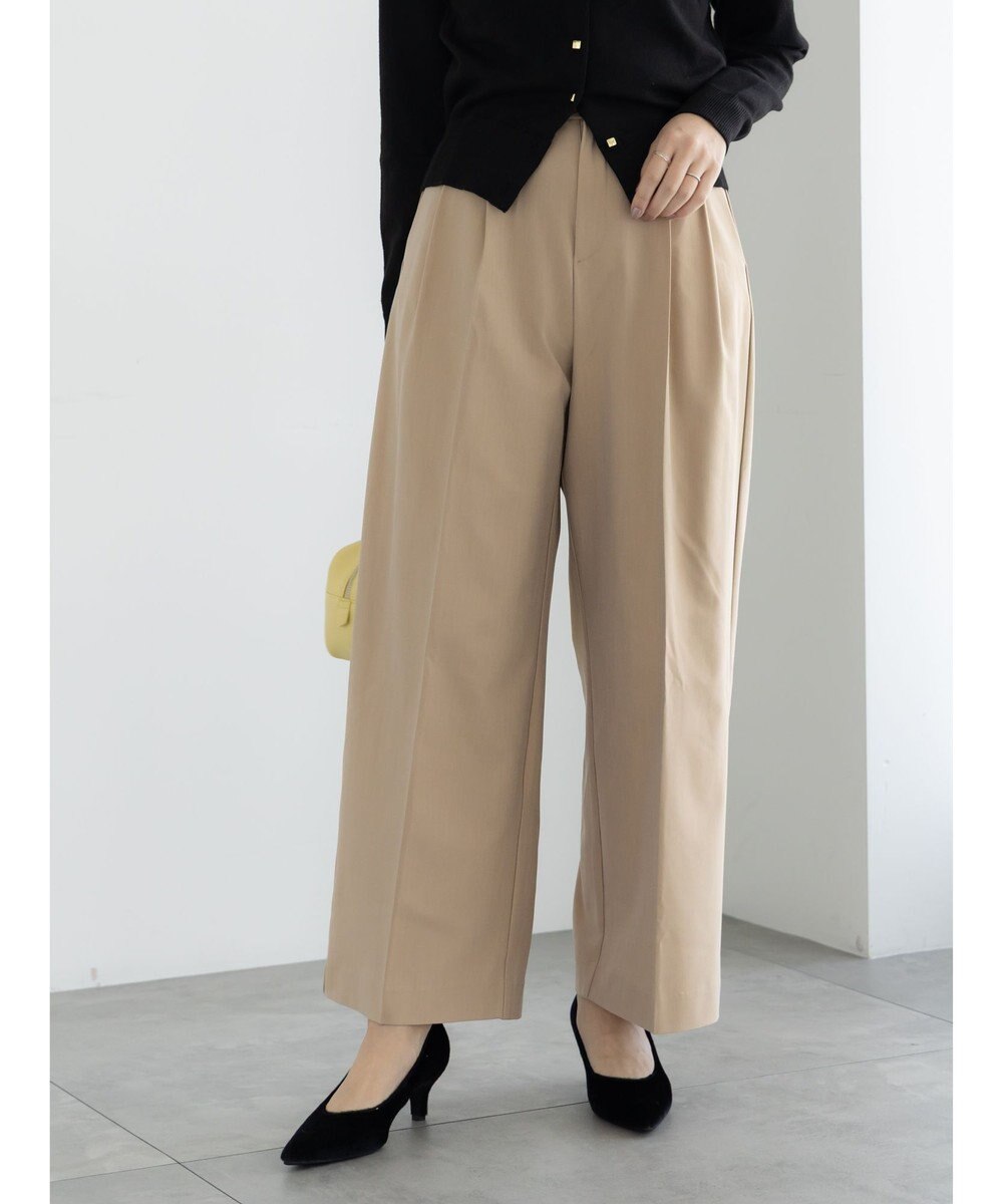 Te chichi TRツイル2タックワイドパンツ《2025winter catalog item》 