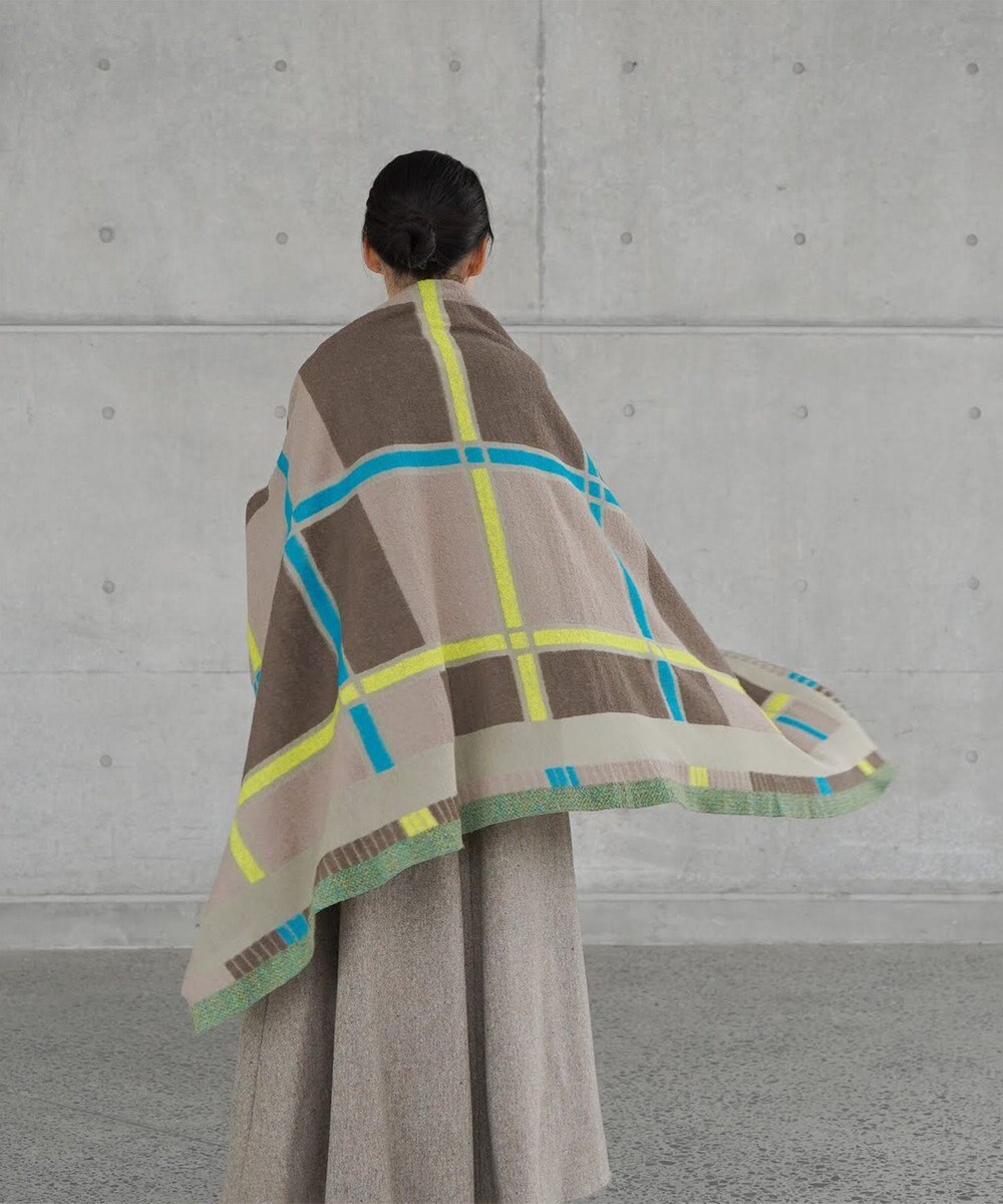 nitorito 【UNISEX】tanbo チェック柄 ストール 