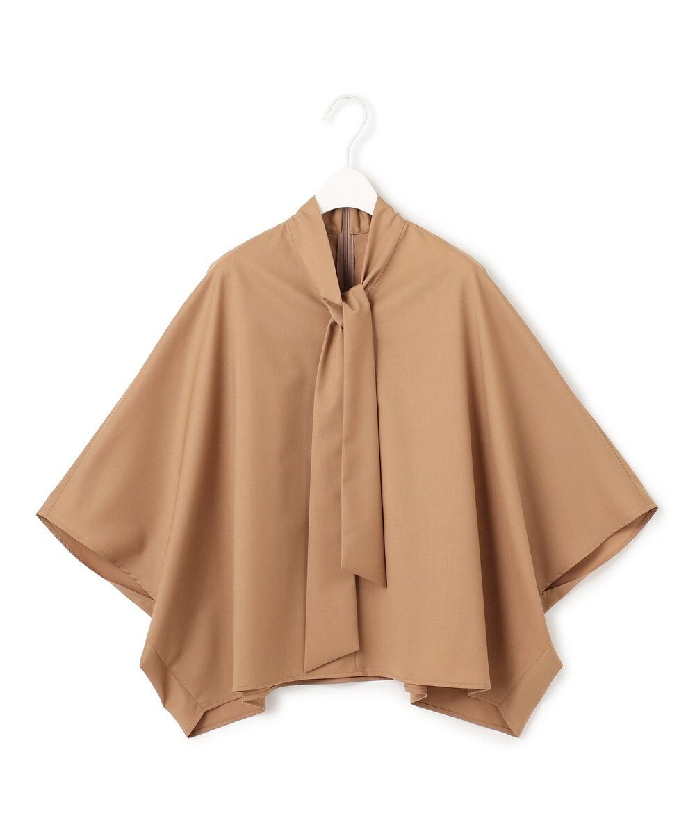 ICB 【洗える】T/Wブロード ボウタイブラウス 