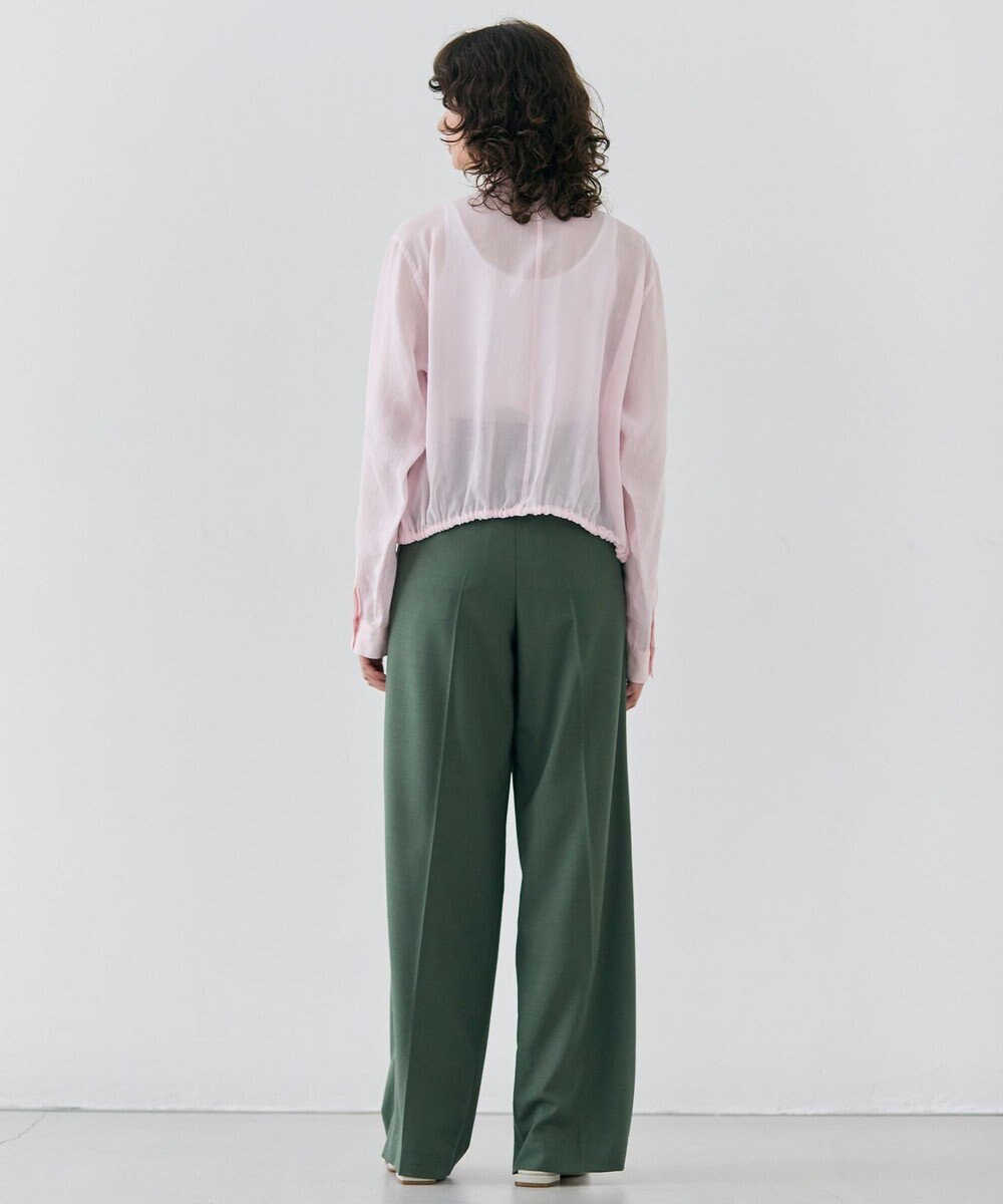 BEIGE， 【GISELe 6月号掲載】OREGANO / サマーウールタックワイドパンツ 