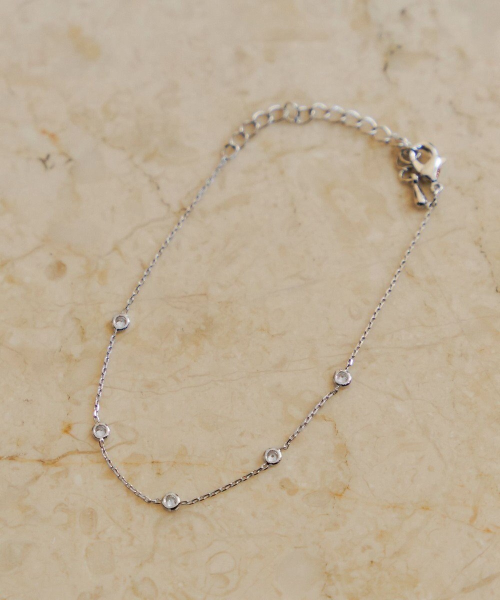 Tiaclasse ストーンチェーンブレスレット 