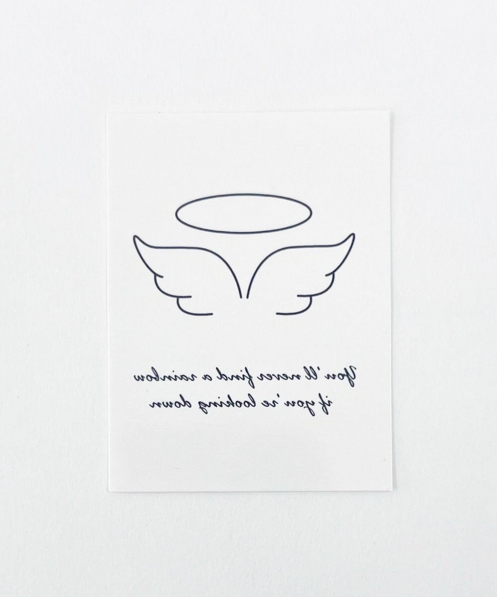 WEGO シンプルモチーフタトゥーシールA 