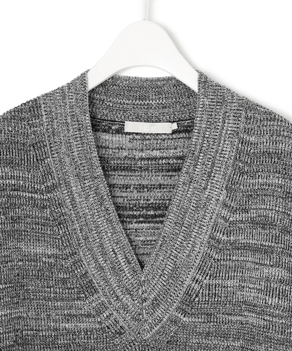 ICB 【洗える】ルレックスベースダイ プルオーバーニット 