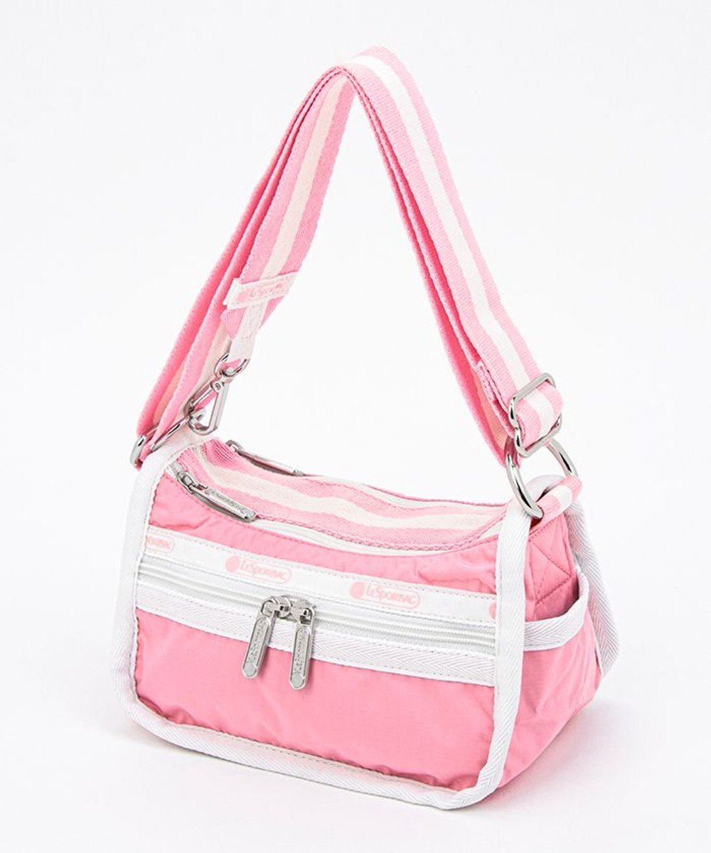LeSportsac SMALL LOAF CROSSBODY/スペクテイターピオニーピンク 