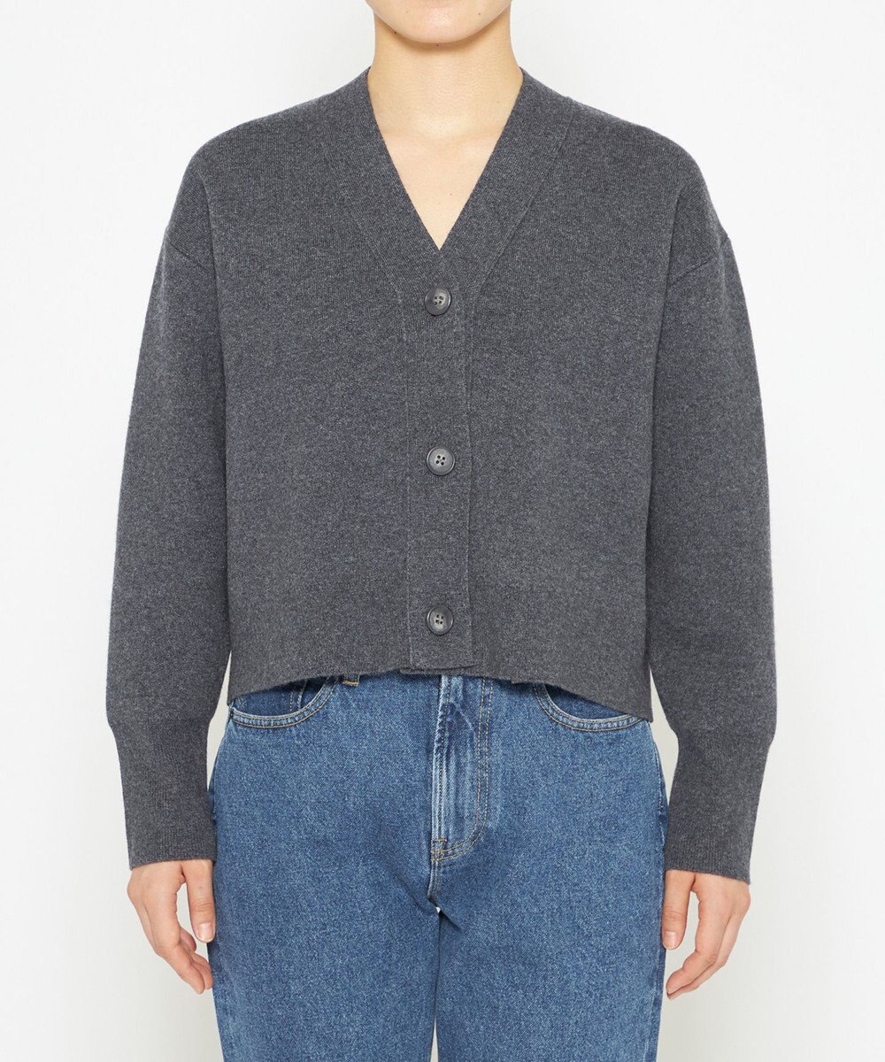 uncrave 【選べるレングス】ウールナイロン ジャガード ニット カーディガン（uncrave STANDARD） 