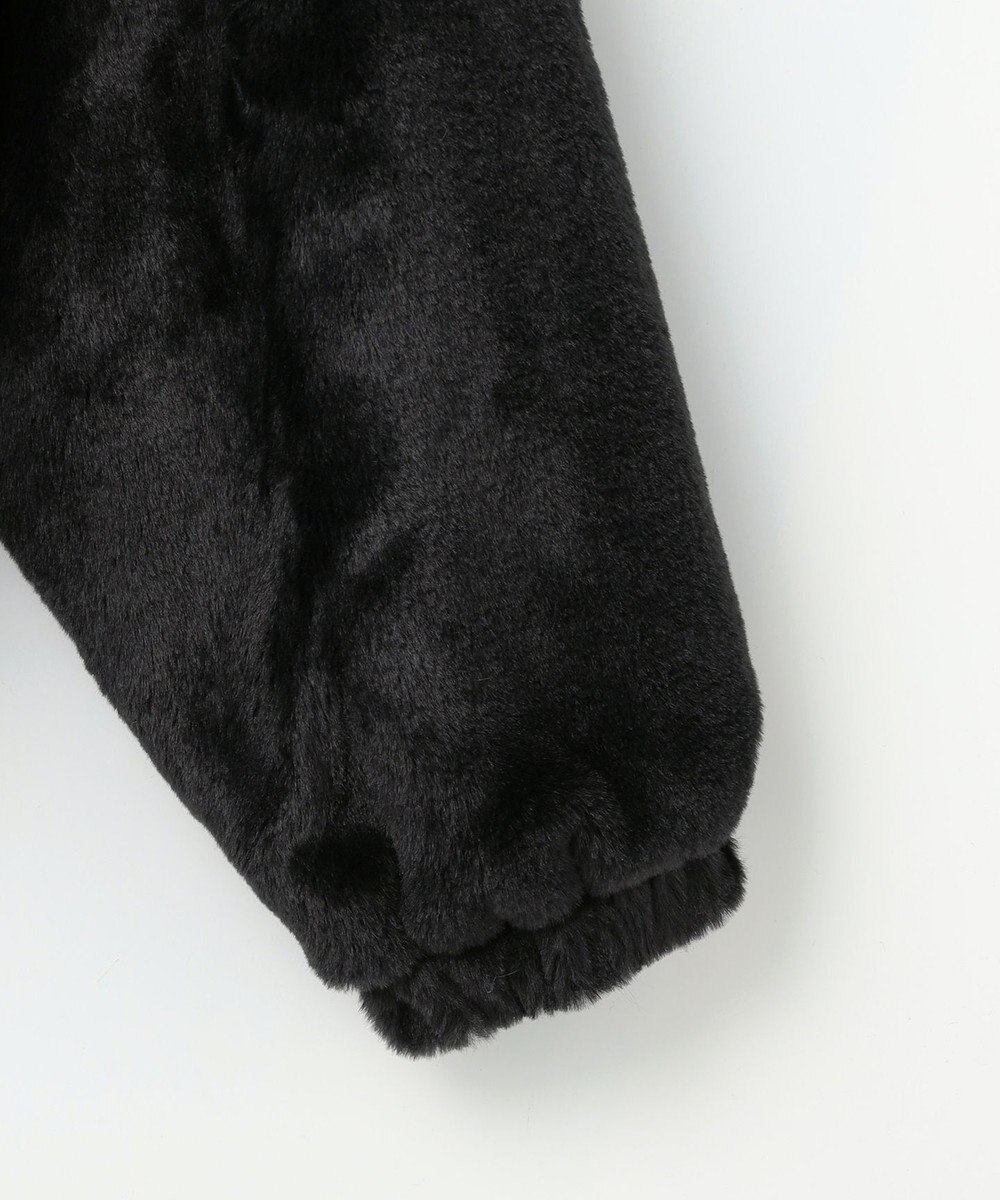 Feroux フード付きフェイクファー パーカー 