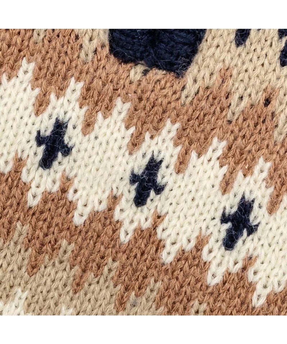 PET PARADISE ペットパラダイス ハーフジップアップ ニット 《ネイビー》 小型犬 