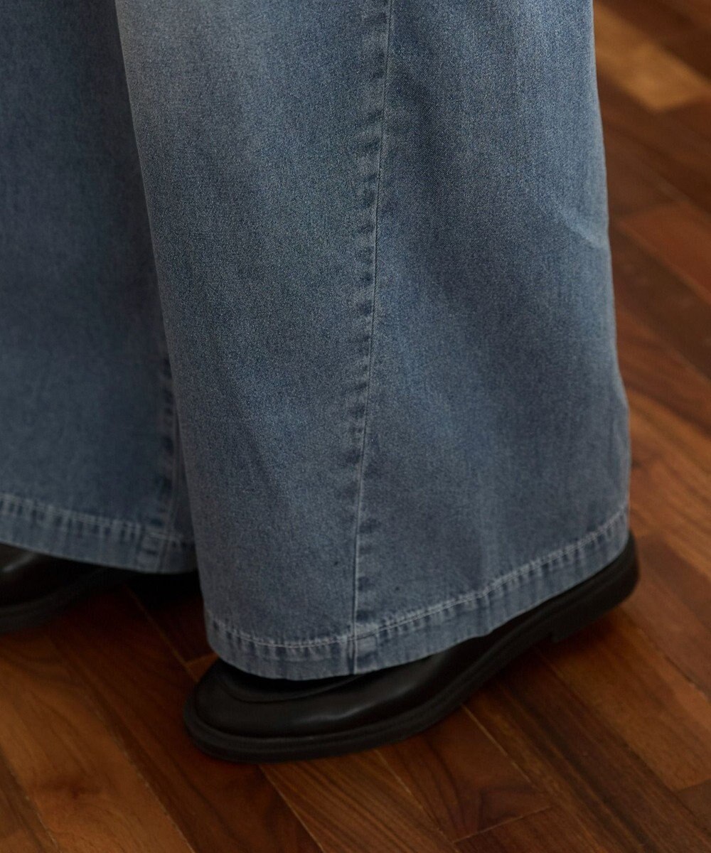 WEGO 【ANGIE VINTAGE】デニムイージーパンツ 