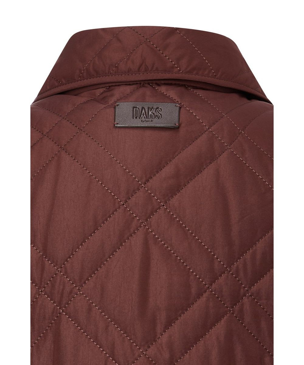 DAKS [DAKSGOLF]キルテッドハーフジャンパー 