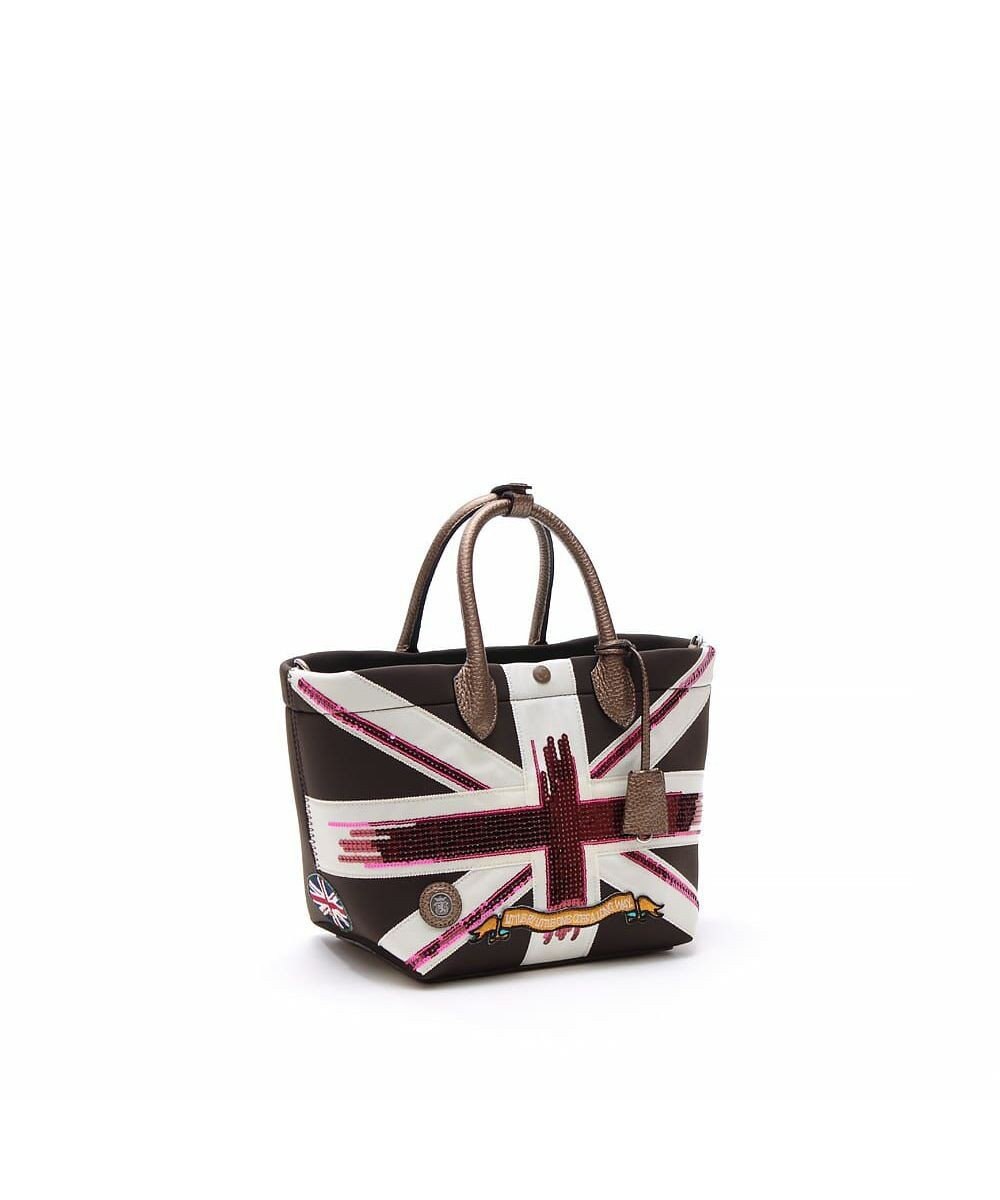 A.D.M.J. 【魔法の様に軽い】マジックライト/ユニオンジャックキューブトート21cm(Dカン+) 