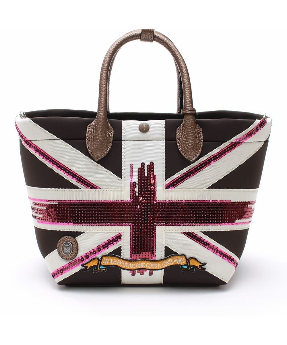 A.D.M.J. 【魔法の様に軽い】マジックライト/ユニオンジャックキューブトート21cm(Dカン+) 